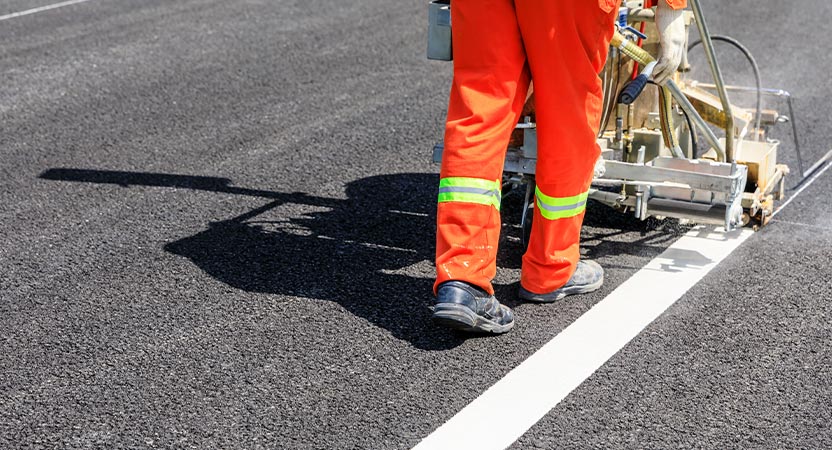 General Engineering Contractor Roadway Striping